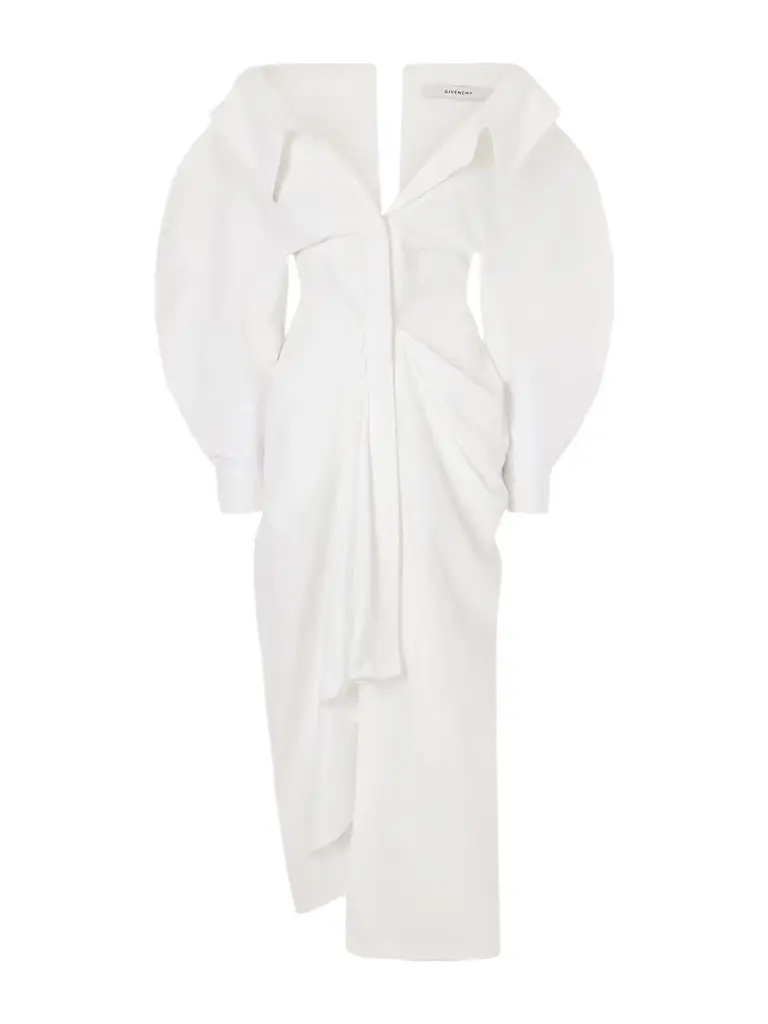 Givenchy Cotton-poplin Maxi Dress