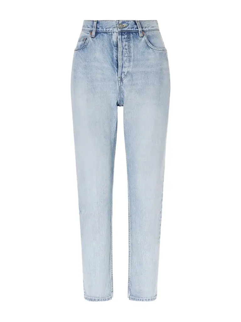Saint Laurent High-rise Slim-leg Jeans