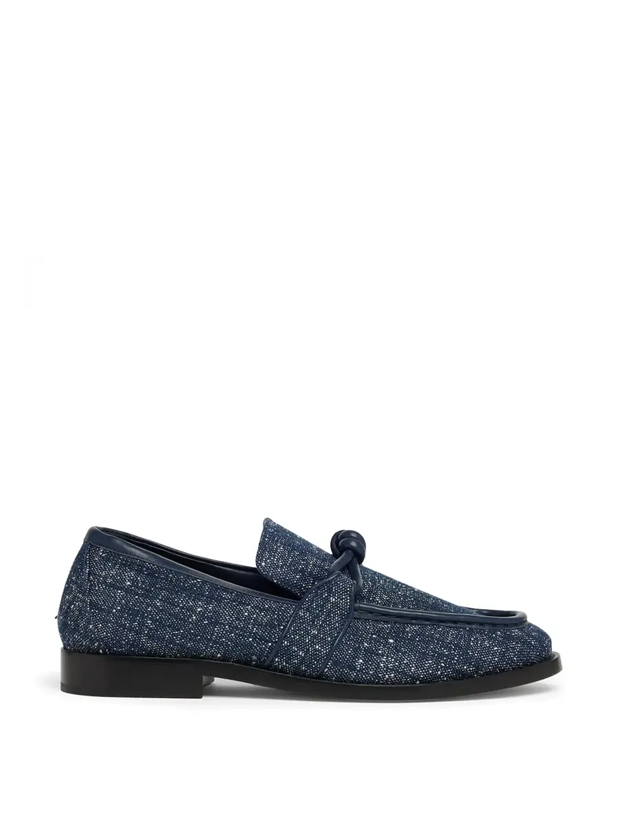 Bottega Veneta Denim Astaire Loafers