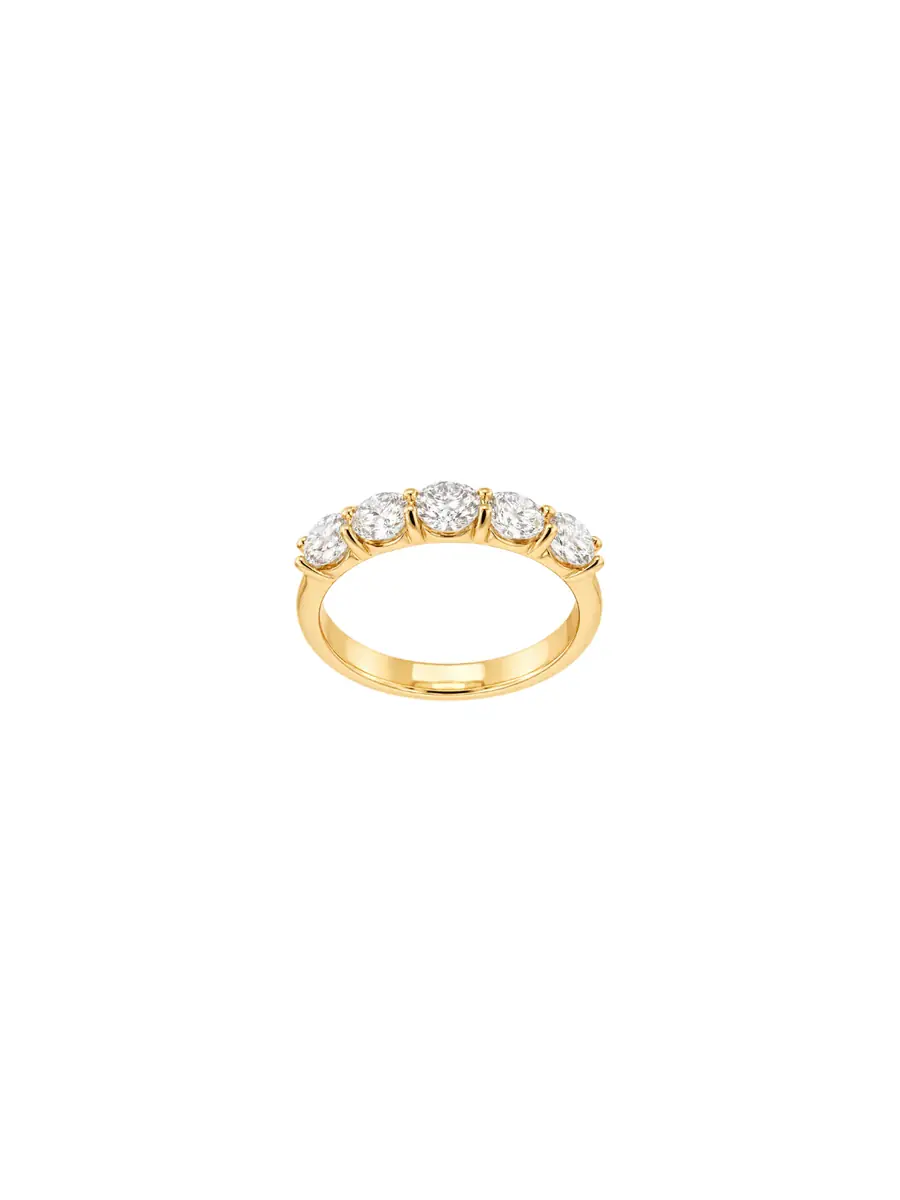 Wish Fine Jewelry 1.81ct Diamond 14K Gold Dainty Ring