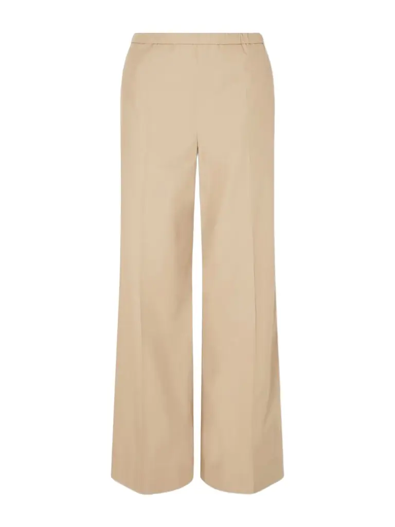 Moncler Cotton-poplin Wide-leg Pants