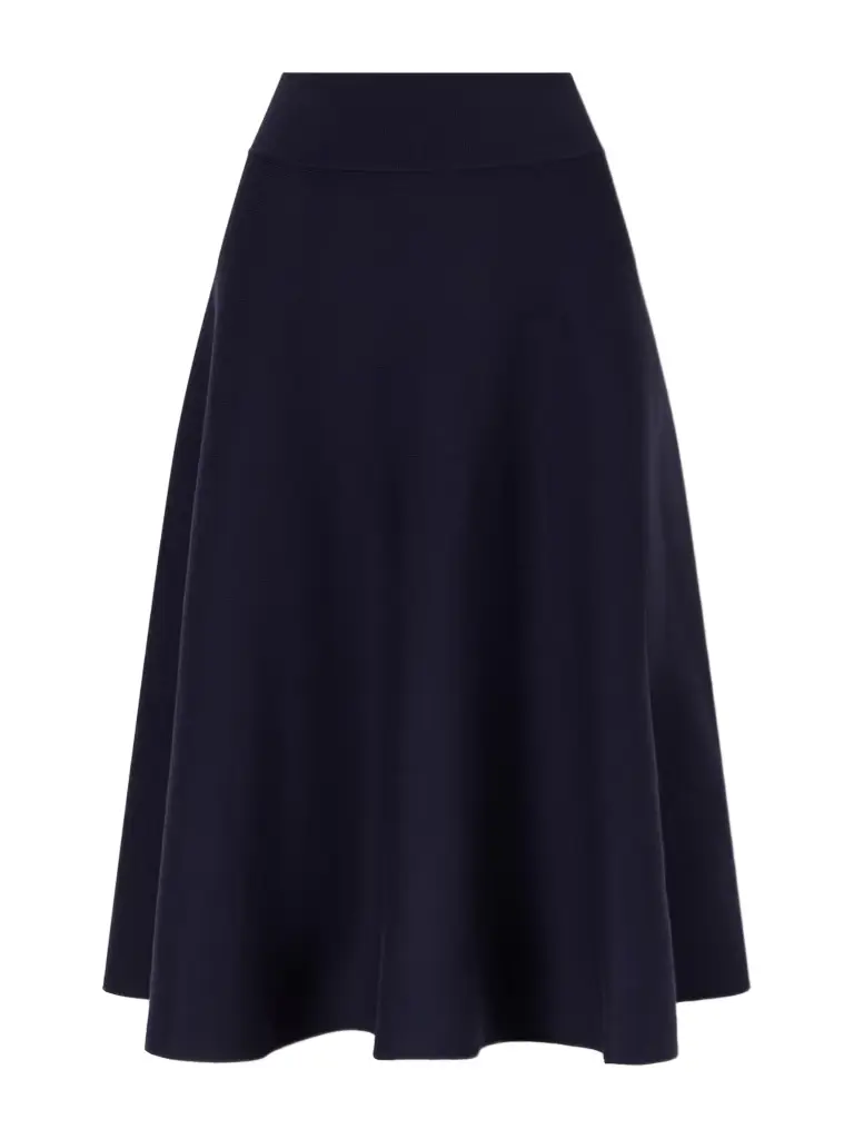 The Frankie Shop July Woven Midi Skirt