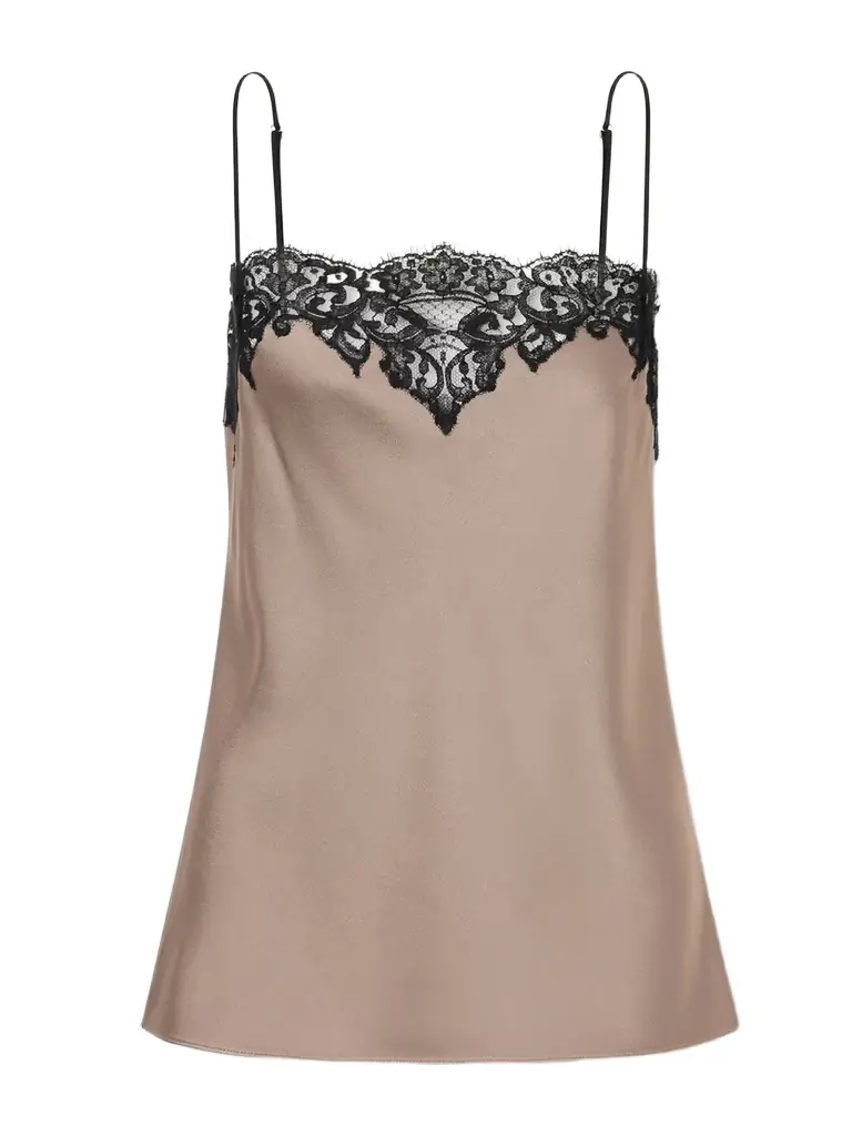 Stella McCartney Lace-trimmed Satin Camisole