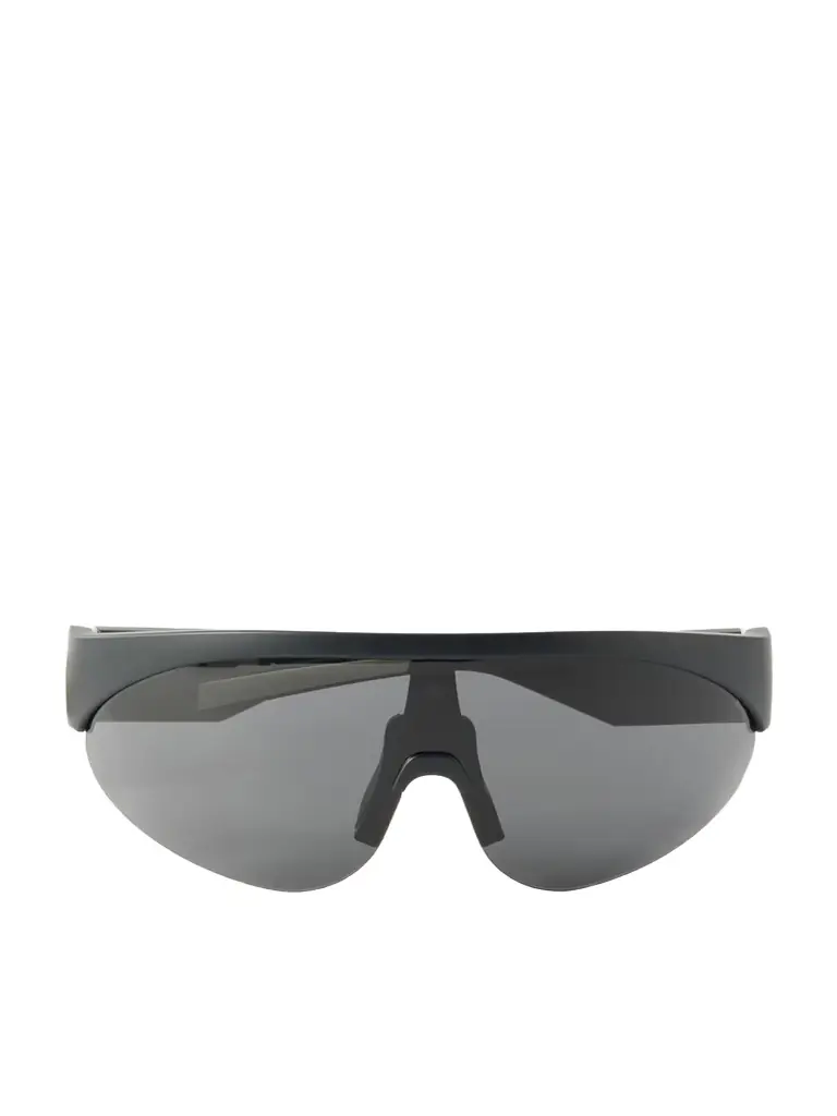 MONCLER EYEWEAR Round-frame Rubber Sunglasses