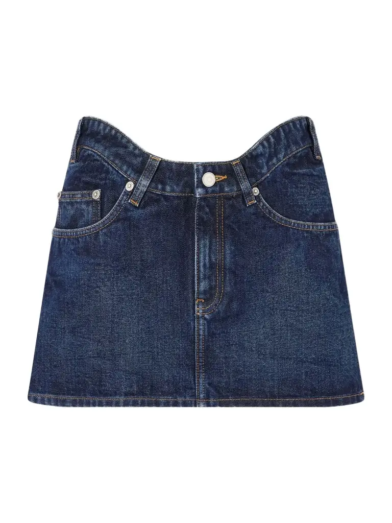 Jean Paul Gaultier Denim Mini Skirt