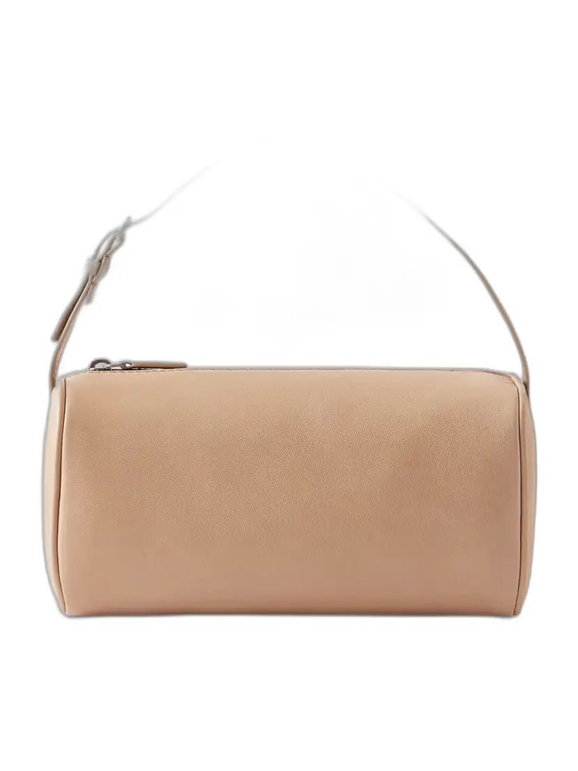 The Row 90s Small Textured-leather Tote