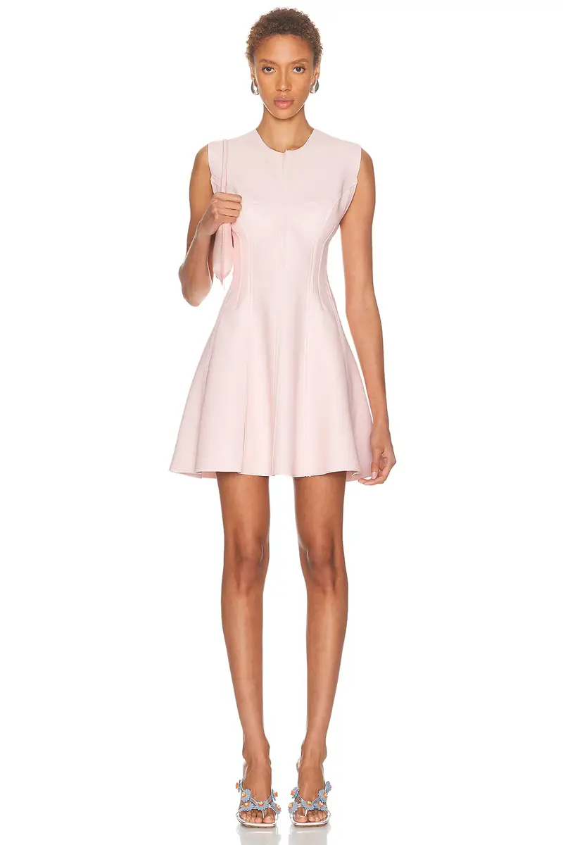 Norma Kamali Sleeveless Grace Mini Dress - Women's Clothing