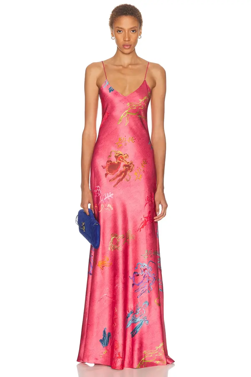 Alejandra Alonso Rojas Bias Slip Gown - Women's Clothing
