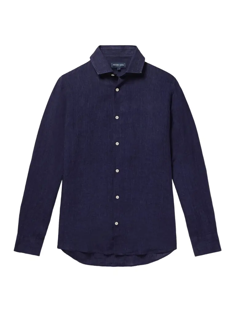 Frescobol Carioca Antonio Linen Shirt - Men
