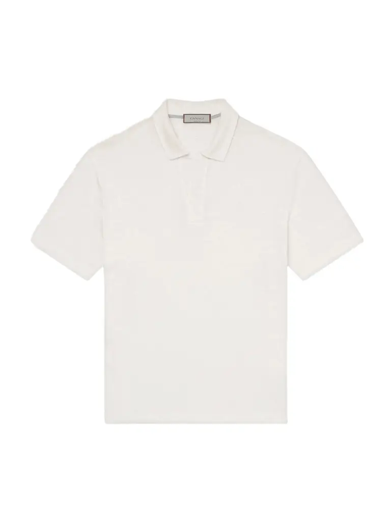 Canali Linen Polo Shirt - Men
