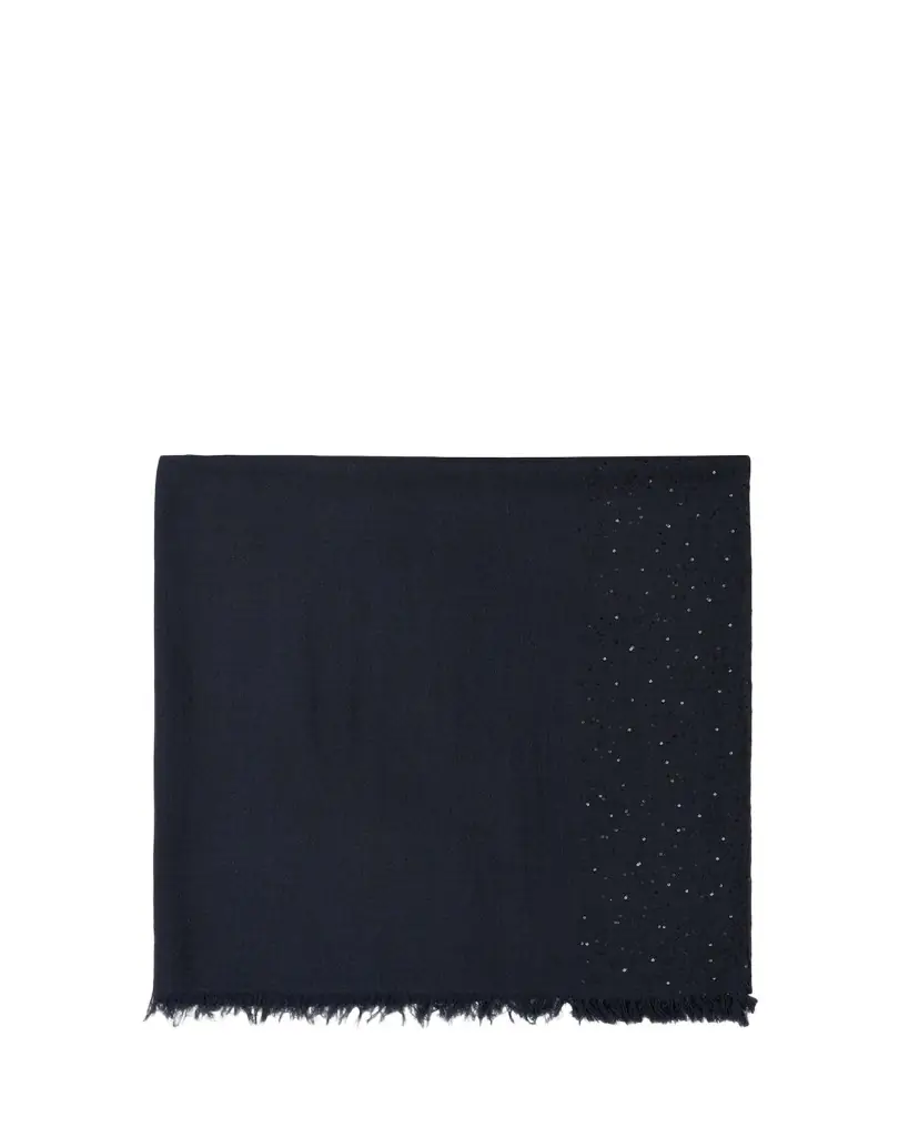 Faliero Sarti New Dalila Sequined-Border Shawl