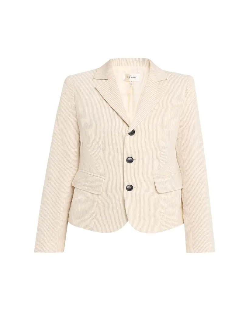 FRAME The Striped Smart Blazer