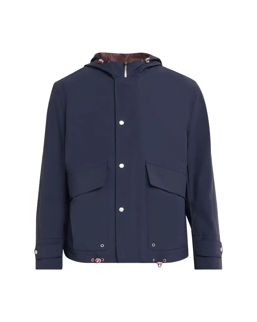 Brunello Cucinelli Men's Hooded Water-Resistant Jacket - Women's Clothing