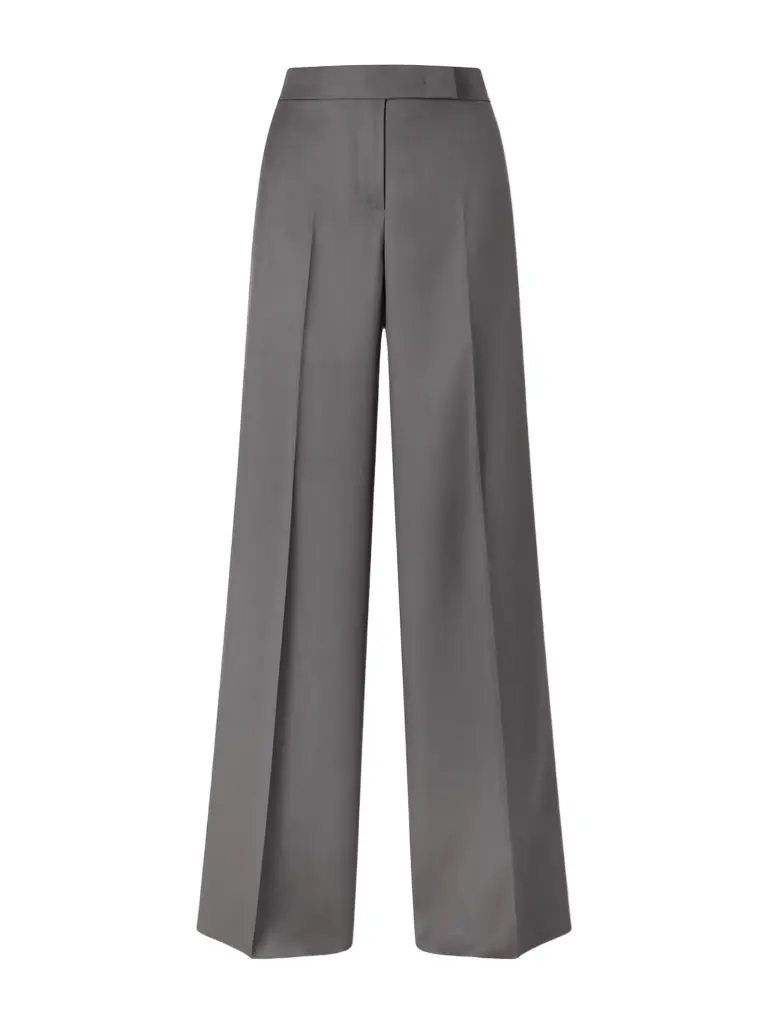 Max Mara Rio Wool-twill Wide-leg Trousers
