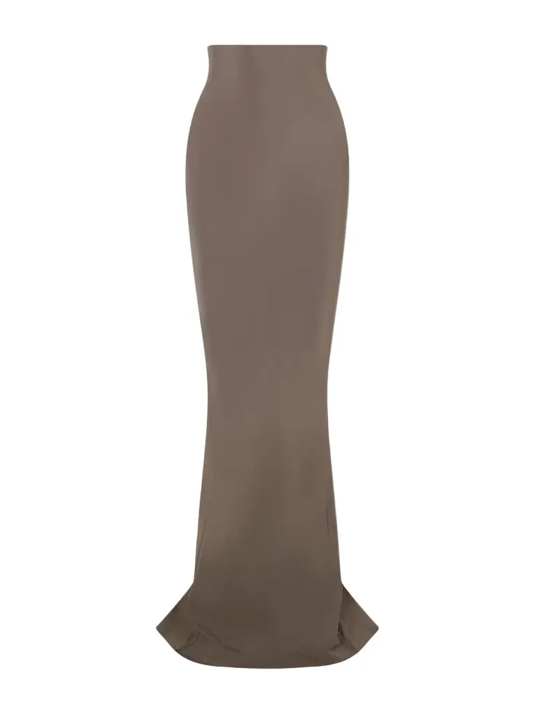 Rick Owens Dirt Coda Stretch-jersey Maxi Skirt