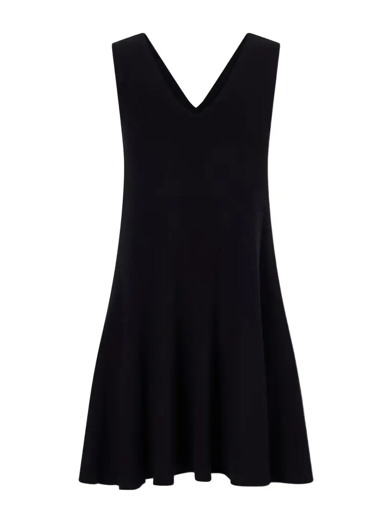 Arch4 Cotton, Silk And Cashmere Mini Dress