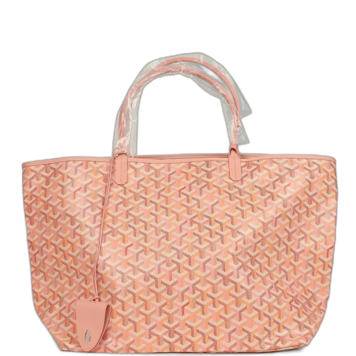 goyard Goyard Goyardine Powder Pink Saint Louis GM Tote Palladium Hardware