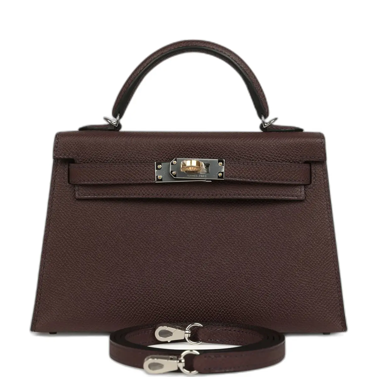 hermes Hermes Kelly Sellier 20 Rouge Sellier Epsom Electrum Hardware