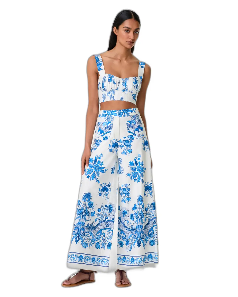 Emporio Sirenuse Adele Trousers in Chintz Print