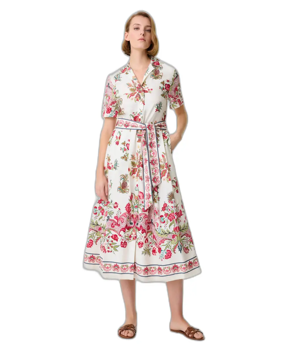 Emporio Sirenuse Claudia Dress in Chintz Print