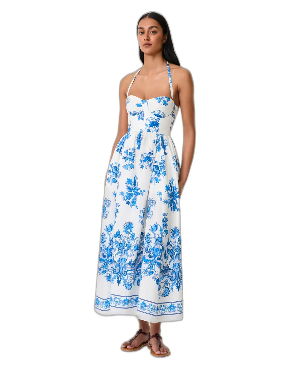Emporio Sirenuse Johanna Dress in Chintz Print