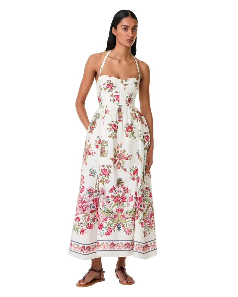 Emporio Sirenuse Johanna Dress in Chintz Print