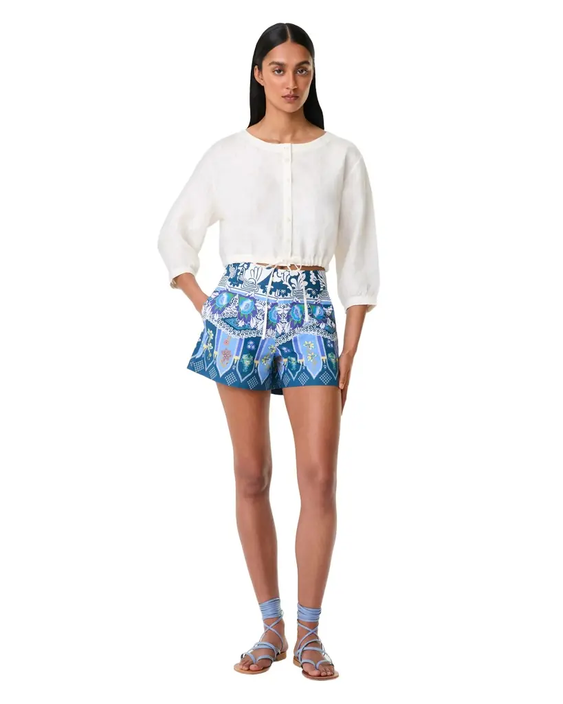 Emporio Sirenuse Shorts in Eastern Dream Print