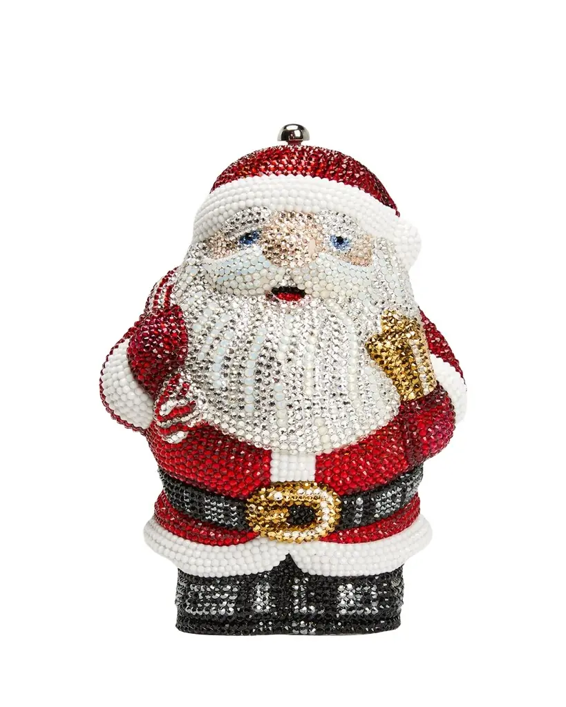 Judith Leiber Couture Kris' Santa Minaudiere
