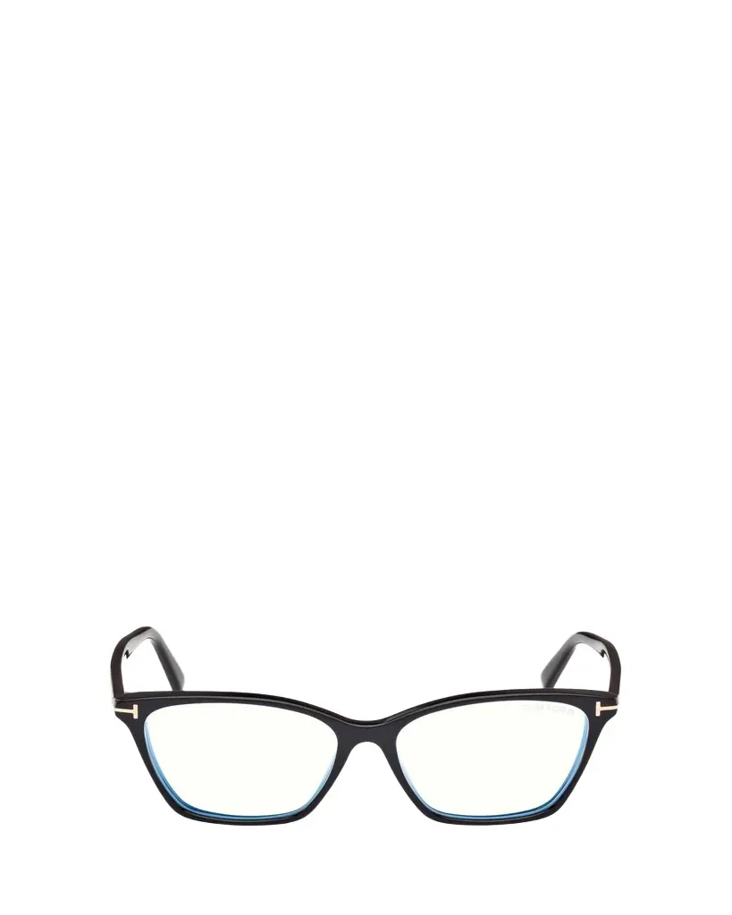 TOM FORD Blue Blocking Sleek Acetate Cat-Eye Glasses