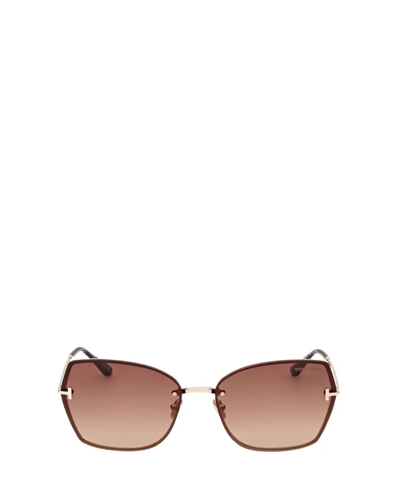 TOM FORD Nickie Metal Butterfly Sunglasses