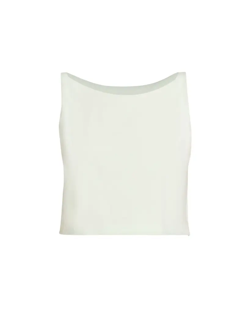 Theory Sleeveless Bateau-Neck Top