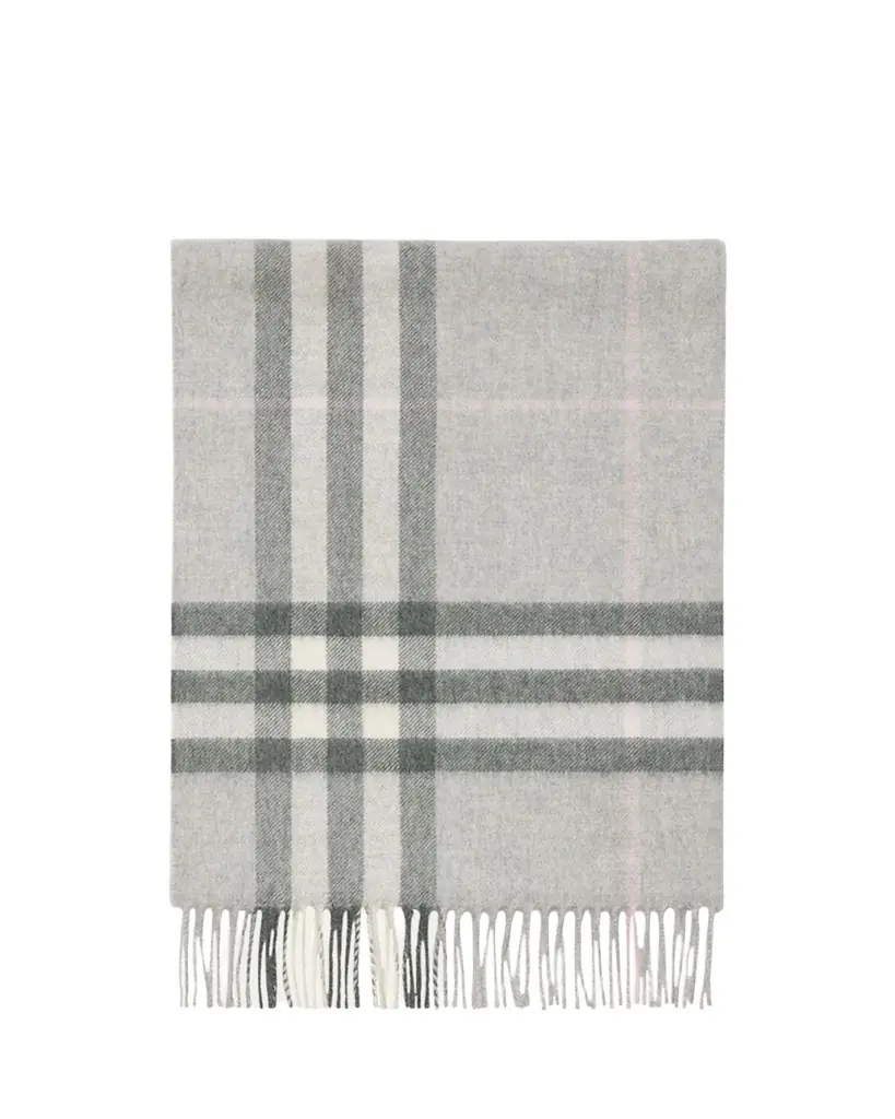 Burberry Giant Check Cashmere Scarf