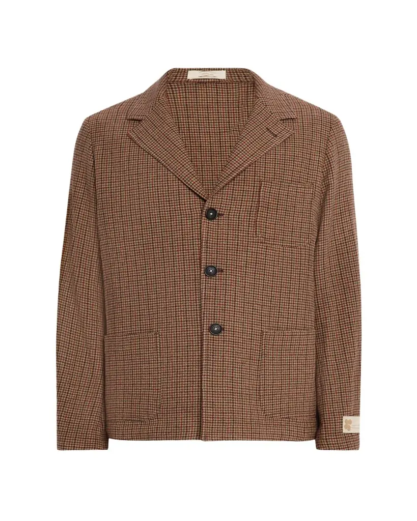 Massimo Alba Men's Gstaad Wool Nehru Jacket