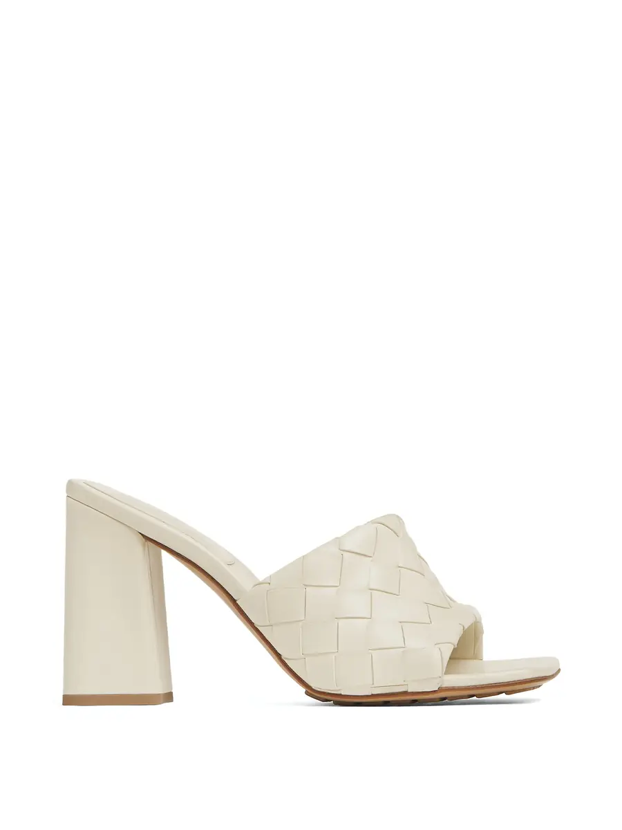 Bottega Veneta Parco Heeled Mules