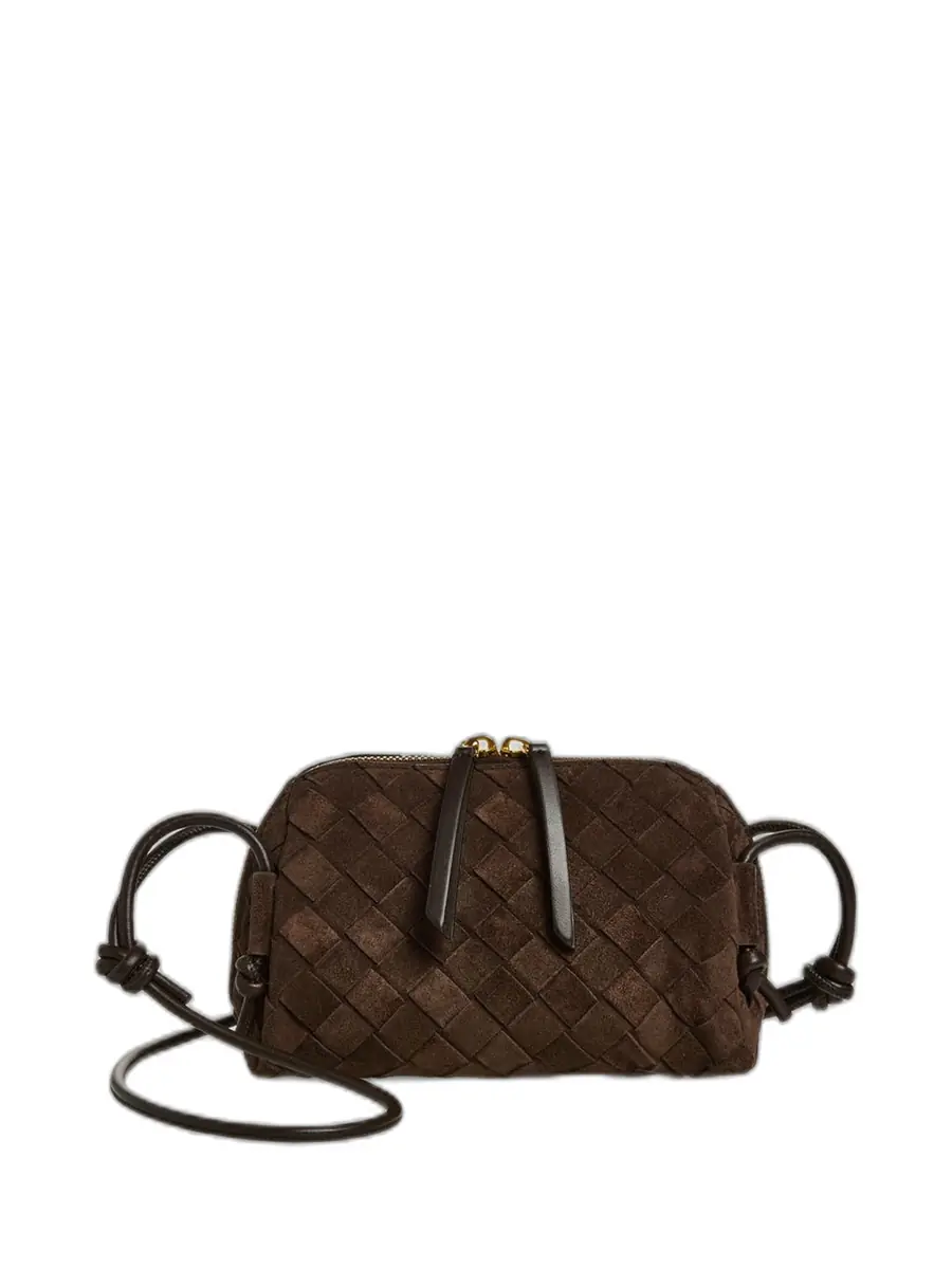 Bottega Veneta Suede Concert Pouch