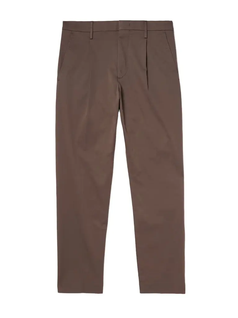 NN07 Bill 1804 Straight-Leg Organic Cotton-Blend Trousers - Men