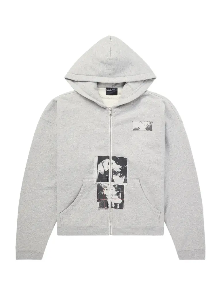 Enfants Riches Déprimés Appliquéd Cotton-Jersey Zip-Up Hoodie - Men