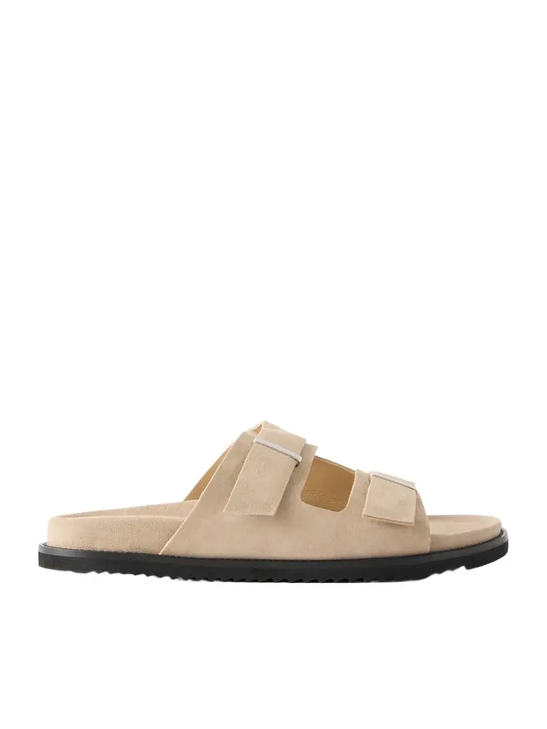 MR P. Suede Slides - Men