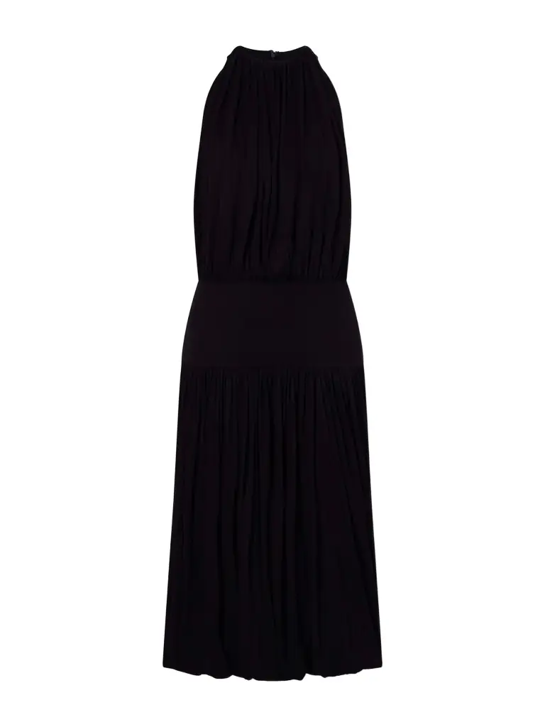 TOTEME Gathered Jersey Midi Dress