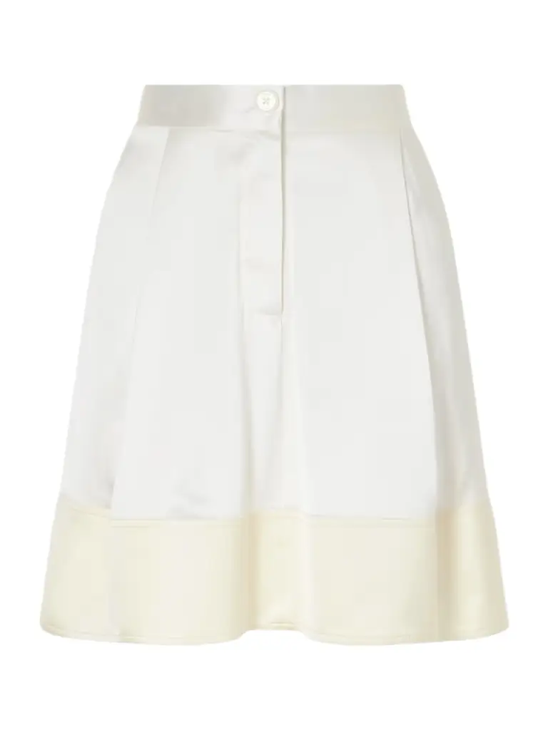 TOTEME Satin Mini Skirt
