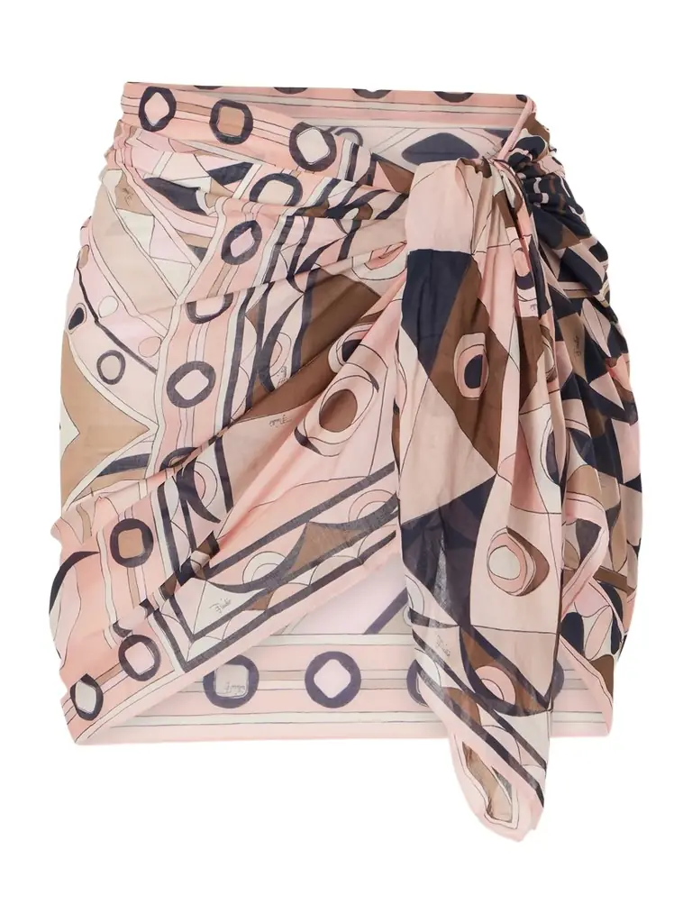 PUCCI Printed Cotton Pareo