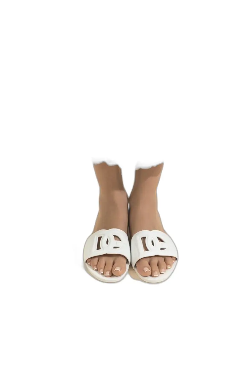 Dolce & Gabbana Jelly Sandal - White