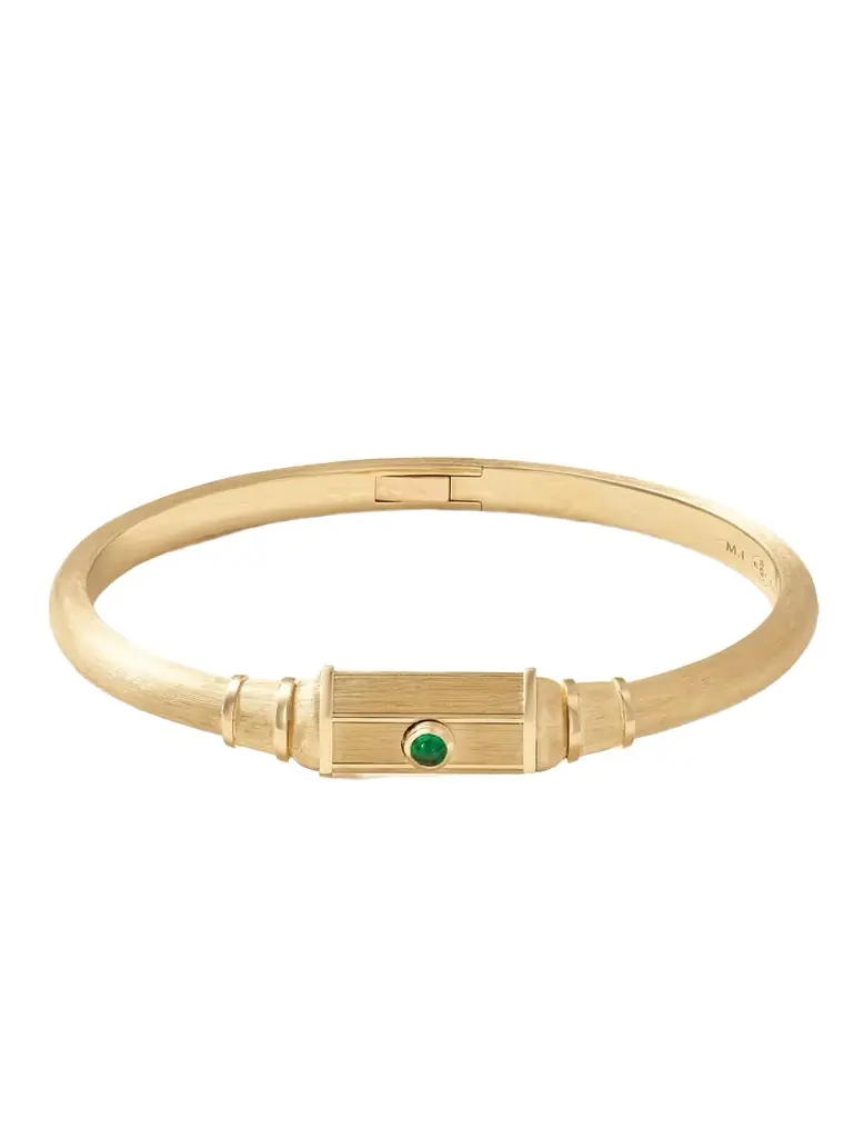 Marie Lichtenberg 18-karat Gold Emerald Bracelet