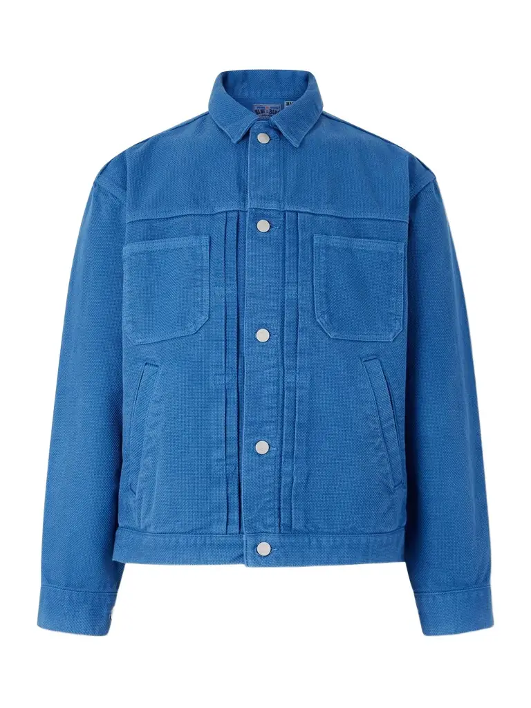 Blue Blue Japan Textured-Cotton Jacket - Men