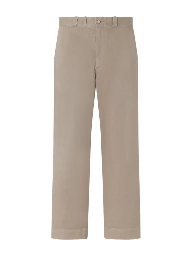 A.PRESSE Wide-Leg Cotton-Twill Trousers - Men
