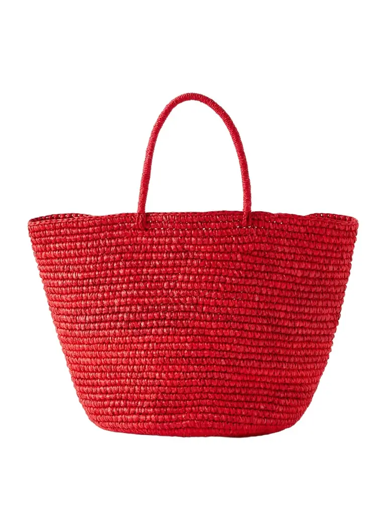SENSI STUDIO Large Straw Tote