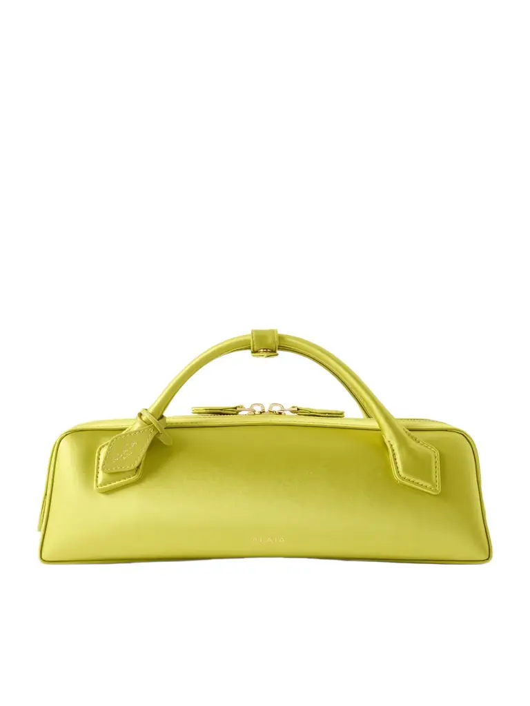 Le Teckel Satin Clutch Bag