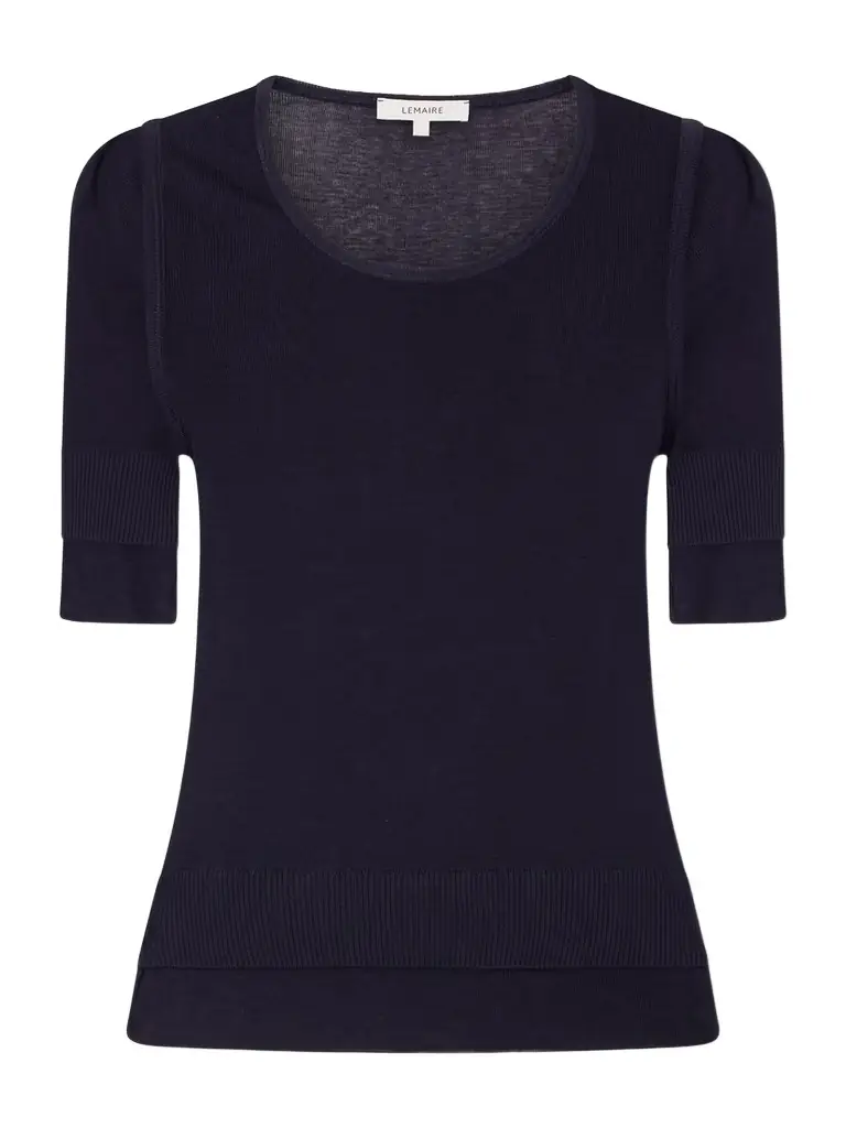 Lemaire Trompe L'oeil Knitted T-shirt