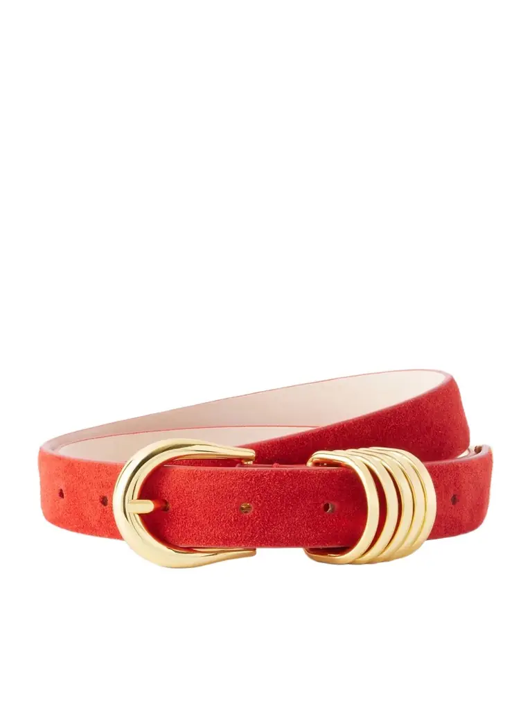 Déhanche Hollyhock Suede Belt