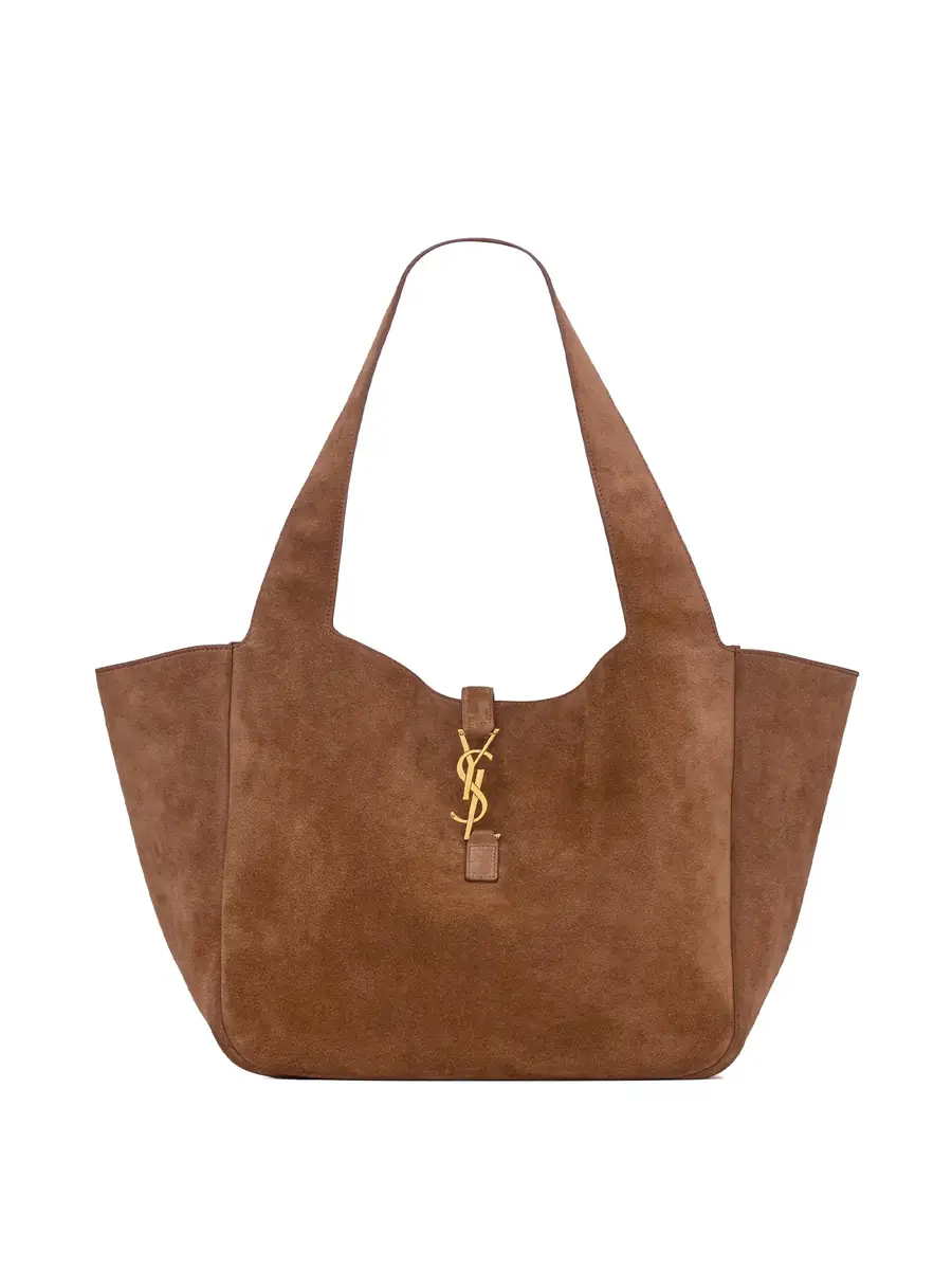 Saint Laurent Suede Le 5 à 7 Bea Tote